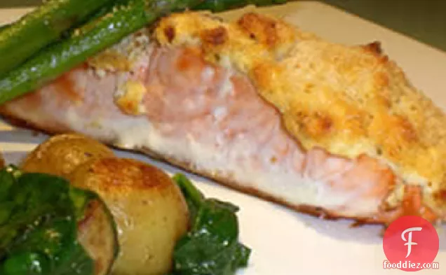 Delicious Feta-Crusted Salmon
