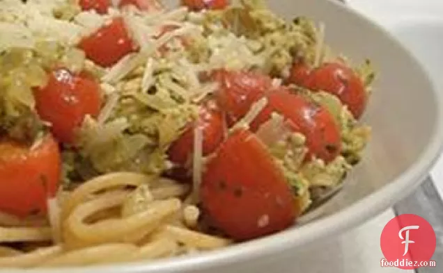 Smoked Salmon Pesto Pasta