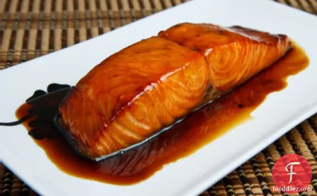 Spicy Maple Baked Salmon
