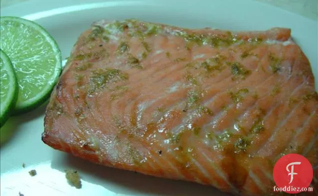 Crustless Salmon Quiche