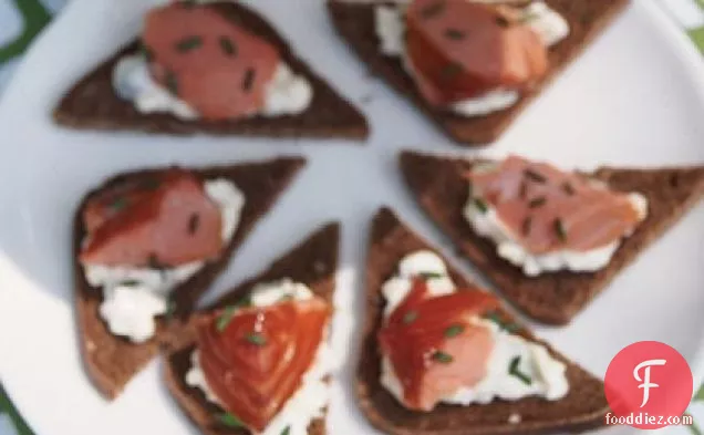 Chilled Salmon Appetizers