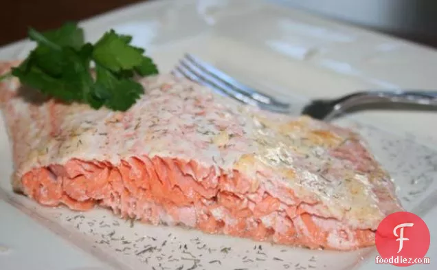 Parmesan Baked Salmon