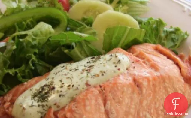 Salmon (Microwave-Cooked)