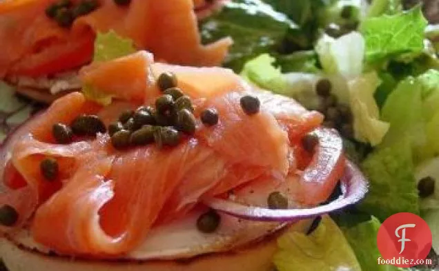 The B.L.A.—Bagel with Lox and Avocado