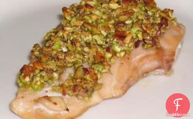 Pistachio Baked Salmon