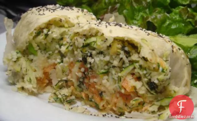 Salmon, Couscous and Dill Parcels