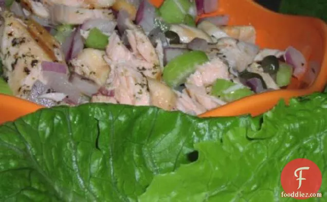 ग्रील्ड सामन सलाद