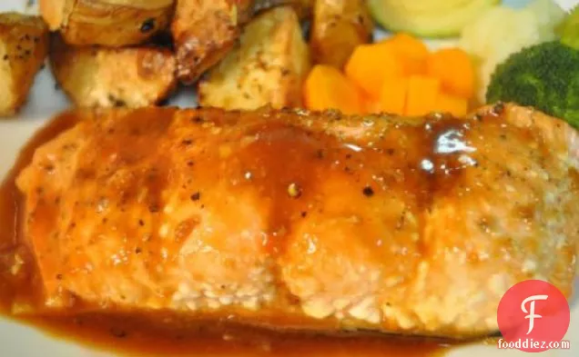 Brown Sugar-Glazed Salmon