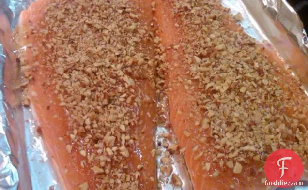 Feta Spinach Salmon Roast