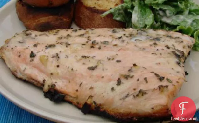 Springtime Grilled Salmon