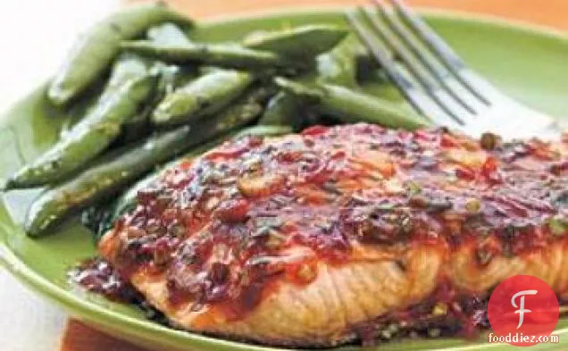 Chile Garlic BBQ Salmon