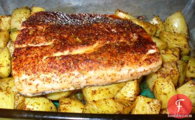 स्मोक्ड सैल्मन तबौली