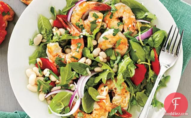 Herbed Shrimp and White Bean Salad