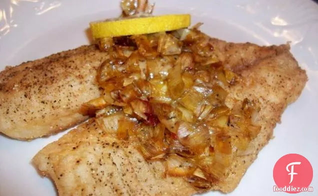 Jamaican Escovitch - Fish Served W/Spicy Marinade and Vegetables