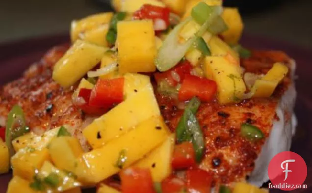 Red Snapper With Mango Salsa