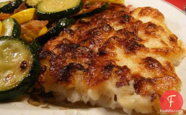 Sole Fillet Bake With Cheese