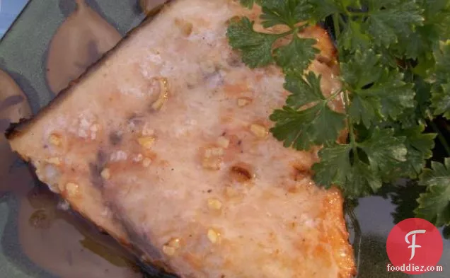 Grilled Italian Marinated Swordfish