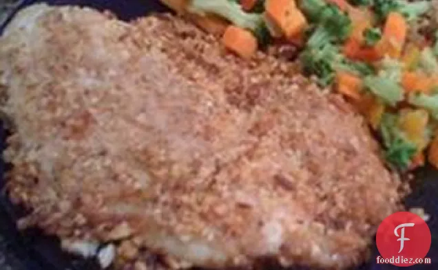 Almond and Coconut Crusted Tilapia