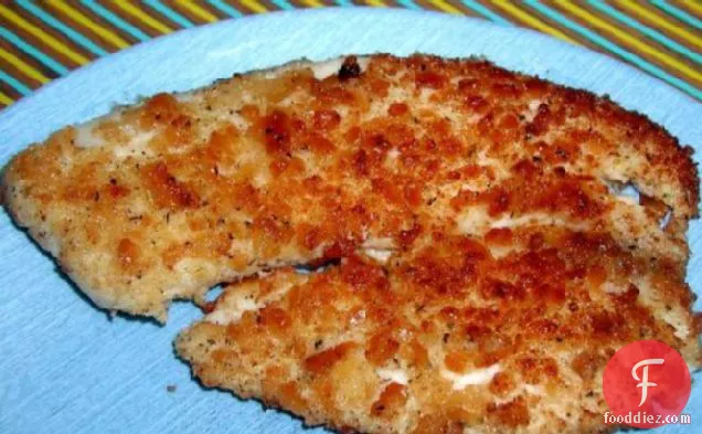 हर्ब-क्रस्टेड तिलापिया