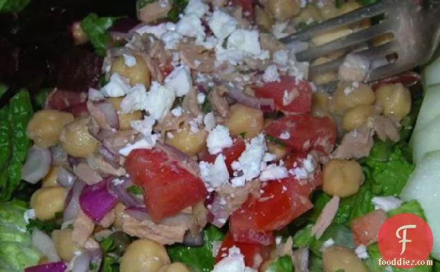 Tuna Garbanzo Bean Salad