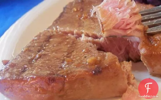 Low-Fat Teriyaki Grilled Tuna Steaks
