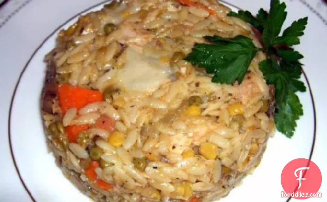 Stove Top Tuna Noodle With Orzo (Reduced Fat)