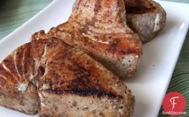 Seared Spicy Tuna Steaks