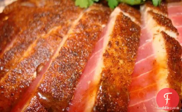 Red Chile Seared Tuna With Teriyaki Glaze