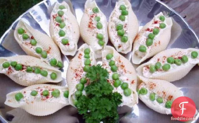 Tuna & Pea Salad in Shells