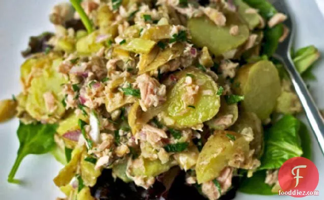 Dinner Tonight: Warm Fingerling Potato and Tuna Salad