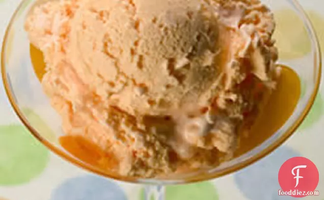 Georgia Peach Homemade Ice Cream