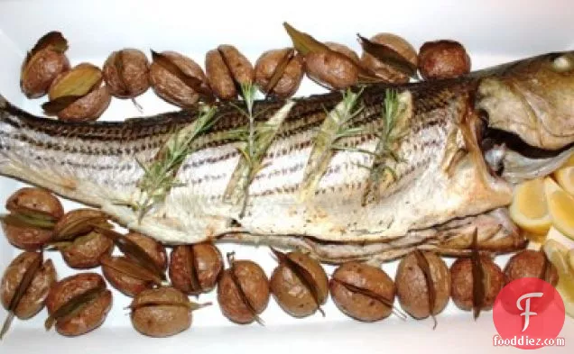 Herb Roasted Striped Bass
