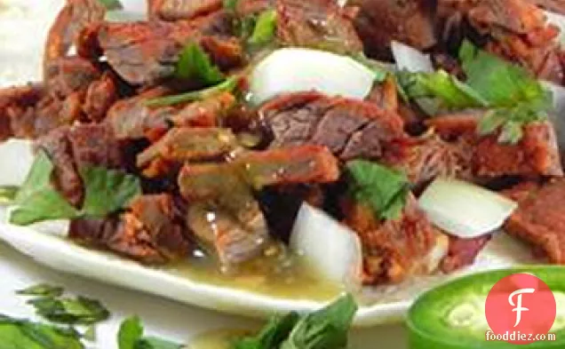 Arrachera (Skirt Steak Taco Filling)