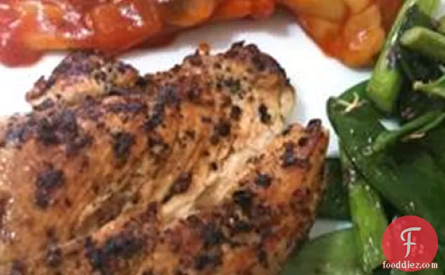 नींबू मिर्च ग्रील्ड चिकन