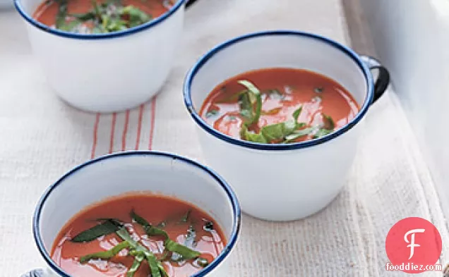Cold Tomato-Buttermilk Soup
