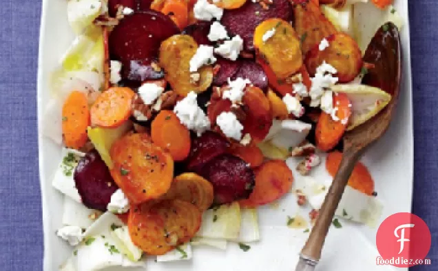 Roasted Beet and Carrot Salad
