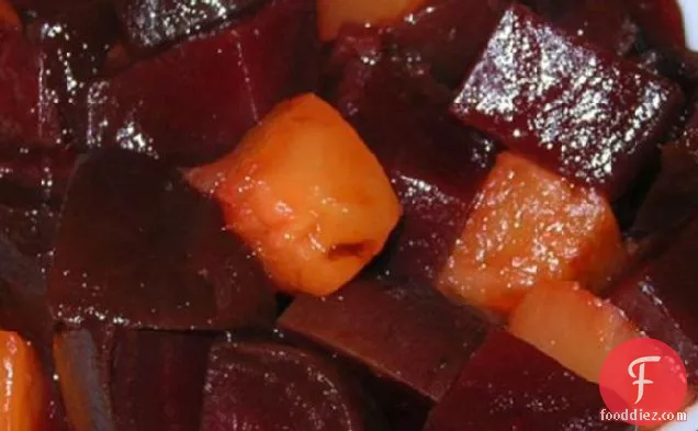 Sweet and Sour Pineapple Beets (Fat Free)