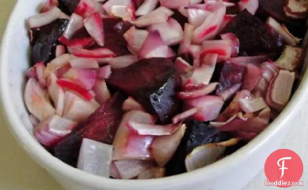 Baked Beetroot and Red Onion