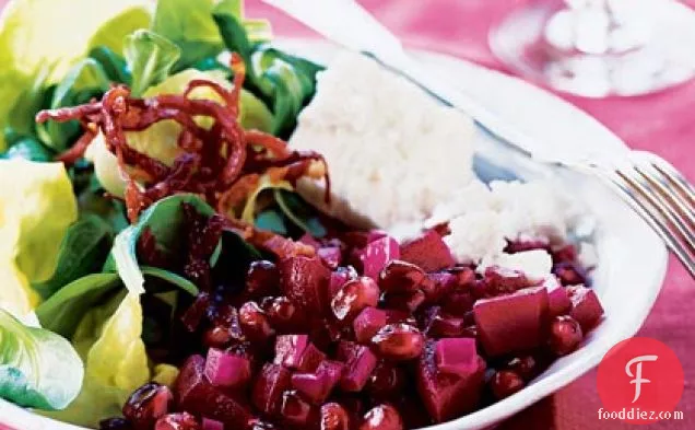 Pomegranate and Beet Salad