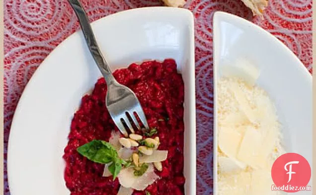 Red Beet Risotto