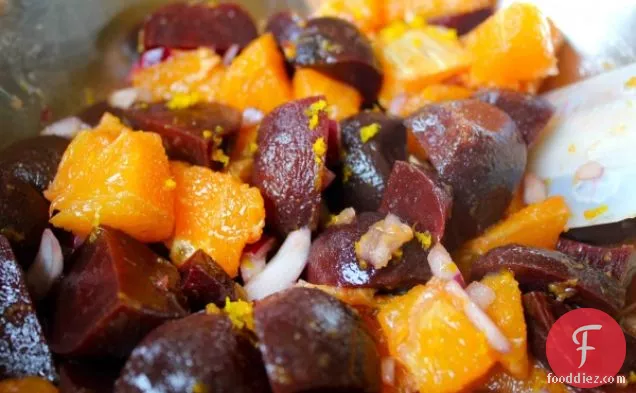 Beets With Orange Vinaigrette Recipe