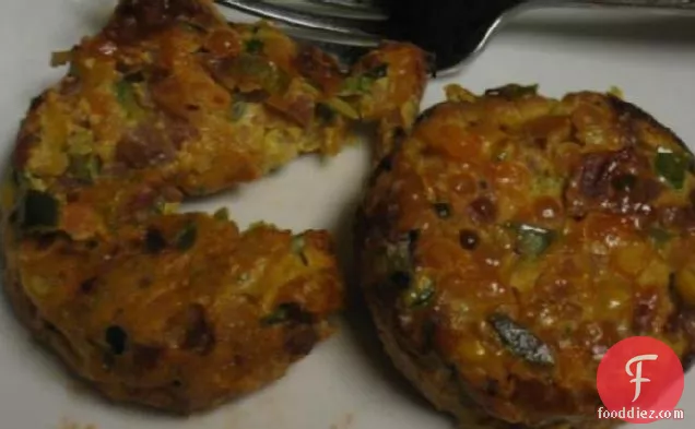 Easy Homemade Veggie Crab Cakes/Sliders-Weight Watchers 4 Points