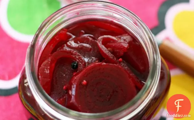 Savory Pickled Beets