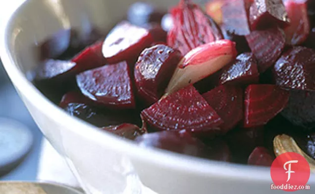 Roasted Beets and Shallots