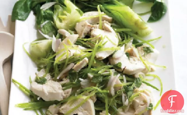 Asian Chicken Salad with Bok Choy
