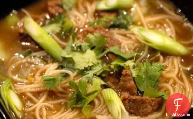 Chinese Cinnamon Beef Noodle Soup