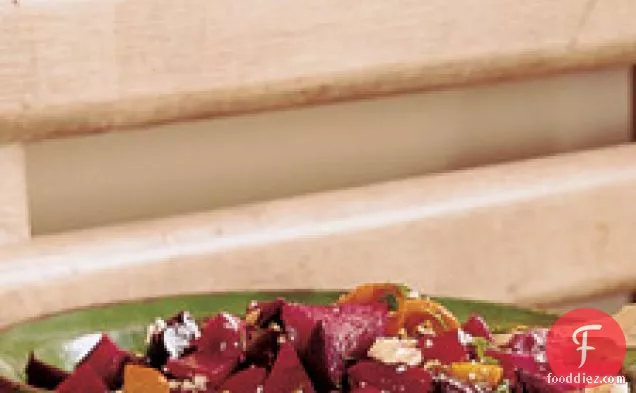 Chopped Beet Salad With Feta And Pecans