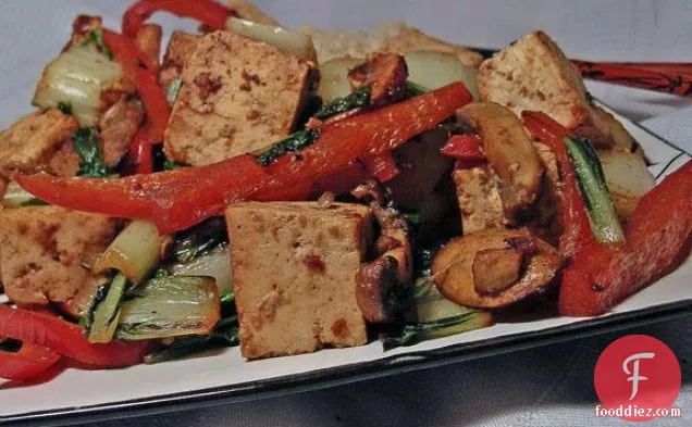Hoisin Tofu With Vegetables