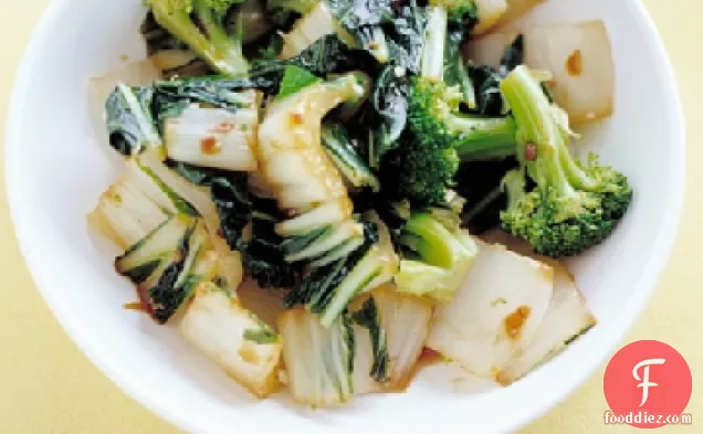 Bok Choy with Broccoli