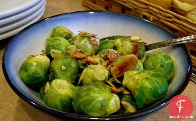 Sheila's (saucy) Brussels Sprouts